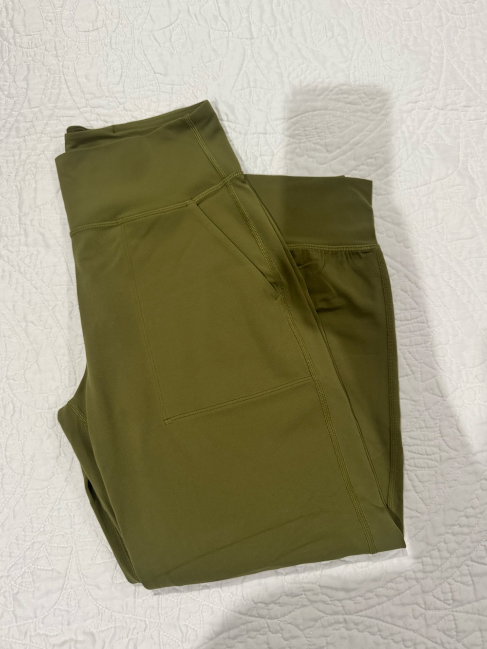 lululemon athletica Olive Green High-Rise Leggings